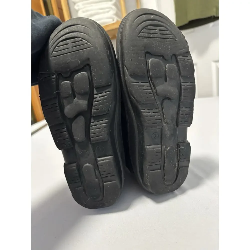 Arctic Cat Kids 2 Insulated Snowmobile Winter Outdoor Boots Black Waterproof‎